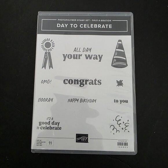 Stampin Up!  Day To Celebrate Stamps - Picture 1 of 2